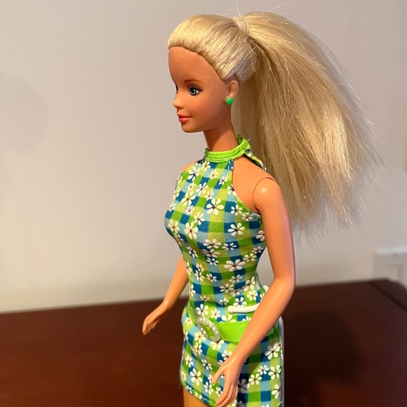 Barbie Doll, 1999 Pretty in Plaid / I Love Barbie, blonde doll - Picture 4 of 8